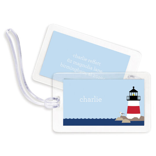 Lighthouse Luggage Tags